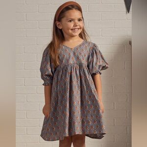 Rylee + Cru - Jolene Dress - Blue Floral